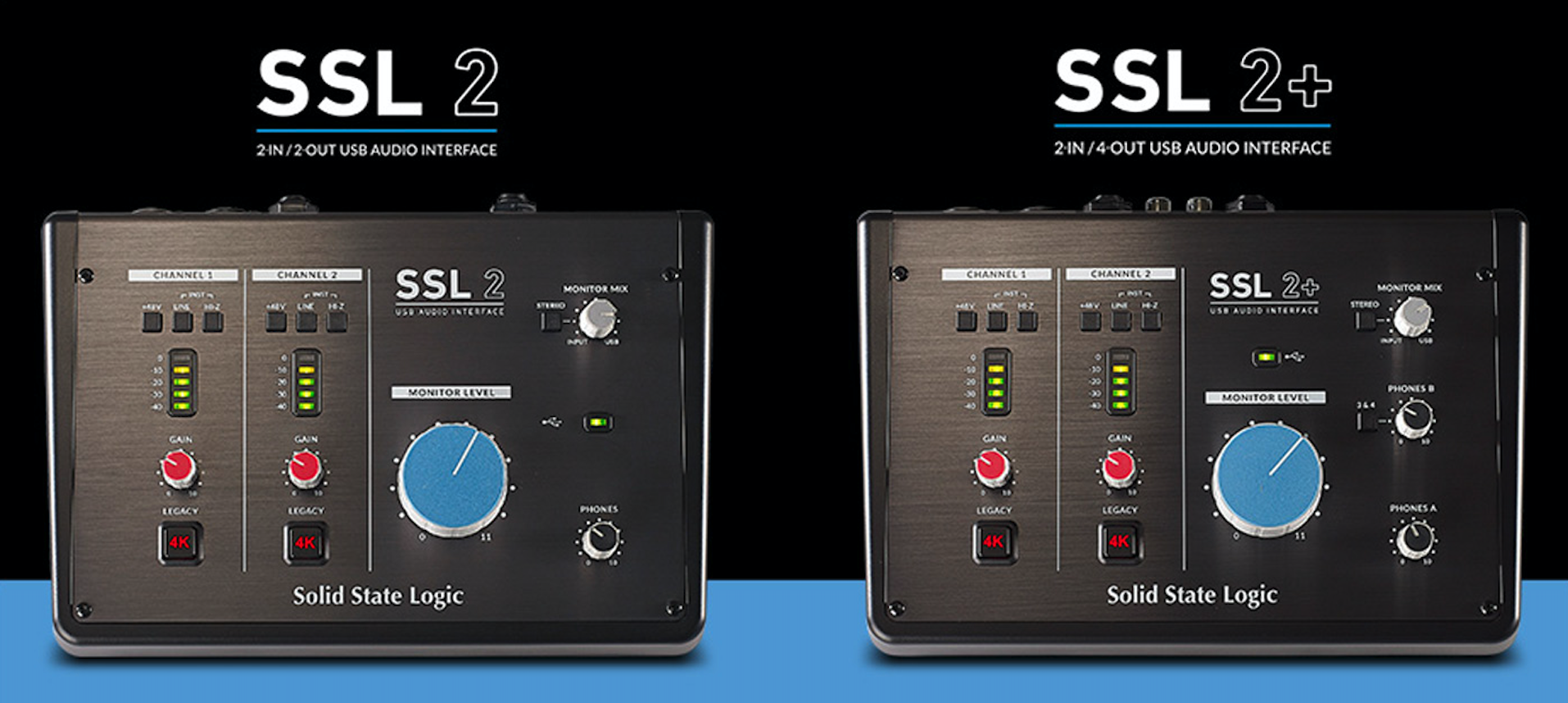Solid State Logic SSL2 オーディオインターフェイス-