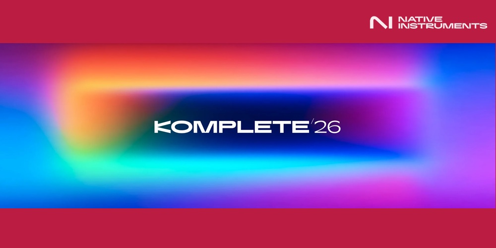 <h2 class="title">Native Instruments：30周年記念となる新製品「Komplete 26」登場</h2>
